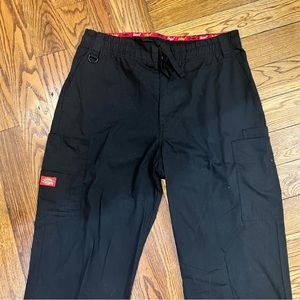 Black Dickies Parachute Cargos